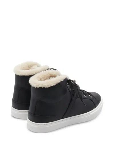 Pre-owned Hermes Kelly Sneakers In Black