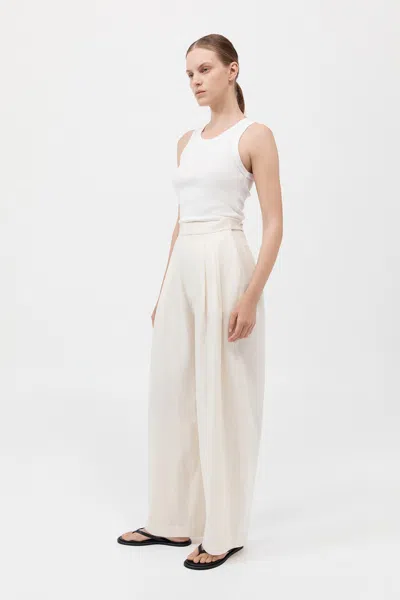 St Agni Adjustable Pants In White