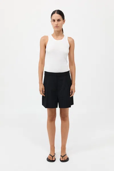 St Agni Adjustable Shorts In Black