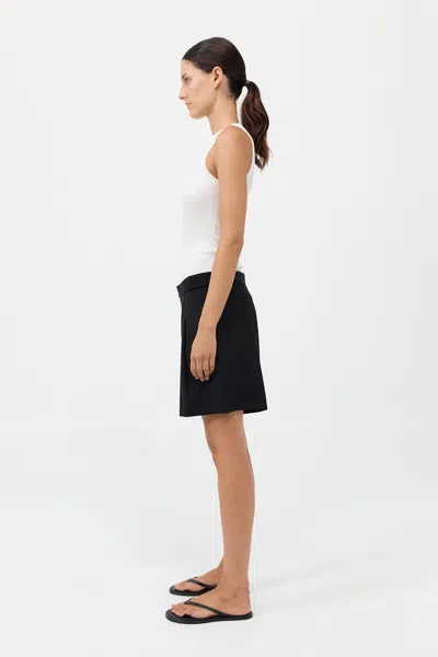 St Agni Adjustable Shorts In Black