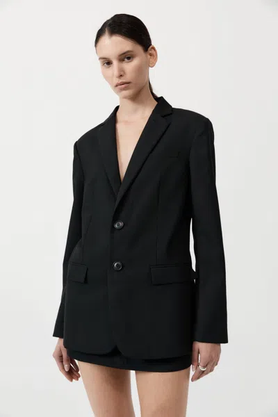 St Agni Carter Blazer In Black