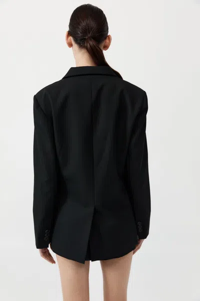 St Agni Carter Blazer In Black