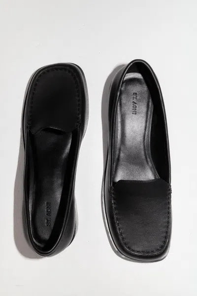 St Agni Classic Loafer In Black