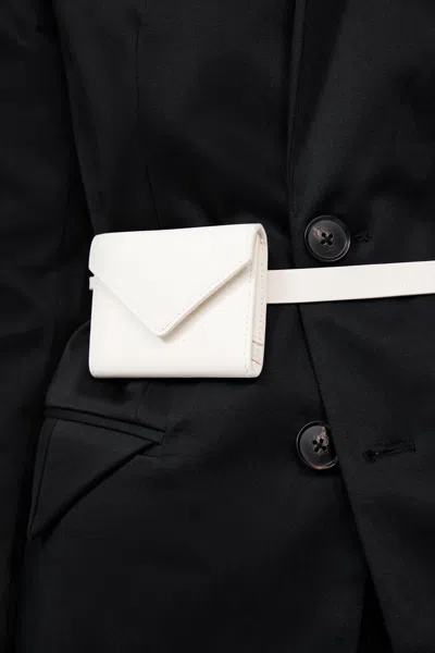 St Agni Envelope Card Holder In White