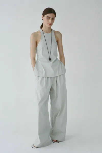 St Agni Everyday Drawstring Pants In Silver