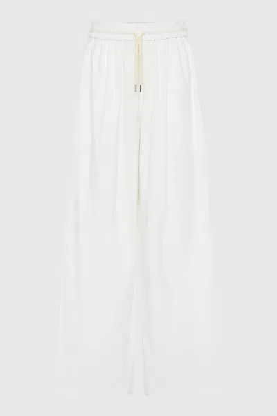 St Agni Everyday Drawstring Pants In White