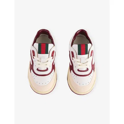 Gucci Leather Classic Sneaker In Multi