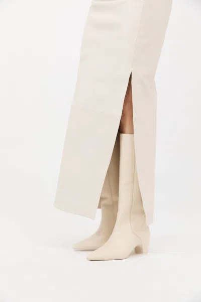 St Agni High Boot In Yellow