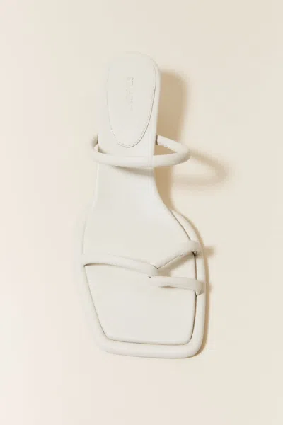 St Agni Loop Heel In White
