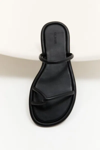 St Agni Loop Slides In Black