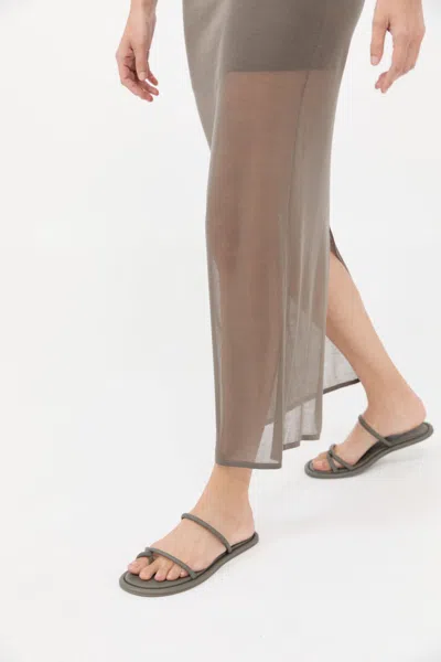 St Agni Loop Slides In Green