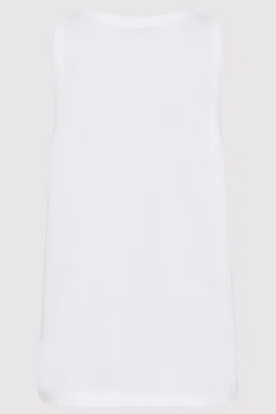 St Agni Organic Cotton Boxy Tank In White