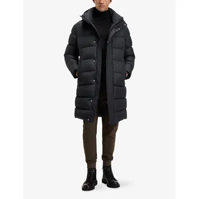 Hugo Boss Boss Cenuto Padded Shell Jacket In Black