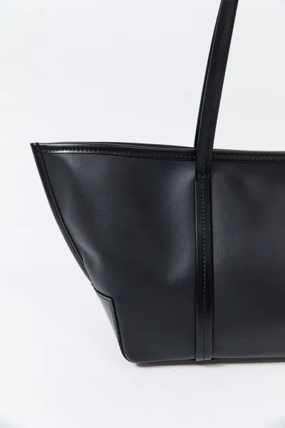 St Agni Slim Bateau Tote In Black