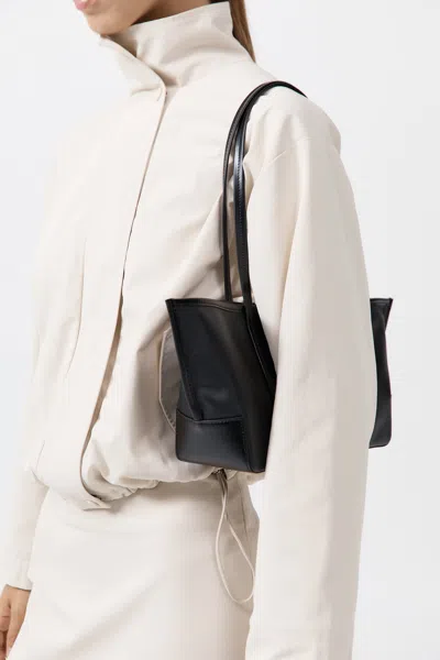 St Agni Slim Bateau Tote In Black