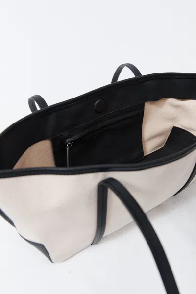 St Agni Slim Bateau Tote In Brown