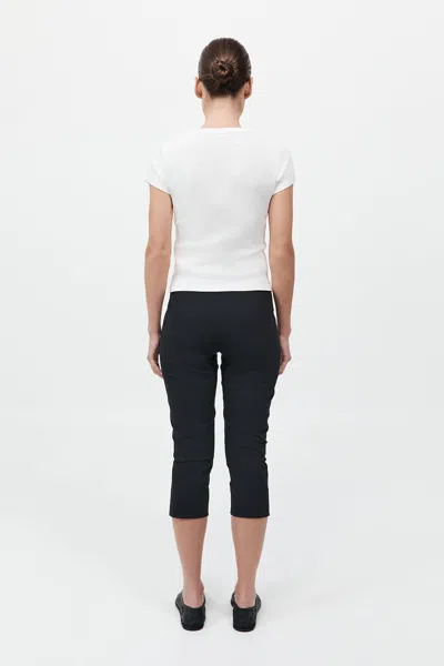 St Agni Slim Capri Pant In Black