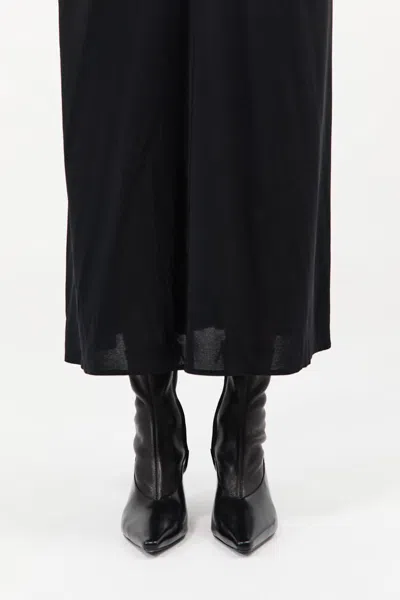 St Agni Sock Ankle Boot In Black