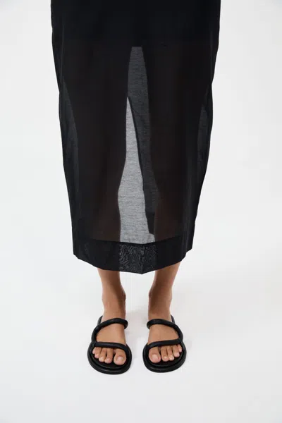 St Agni Soft Loop Slide In Black