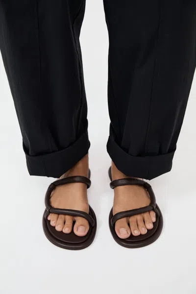 St Agni Soft Loop Slide In Brown