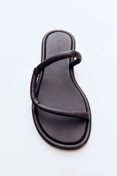 St Agni Soft Loop Slide In Brown