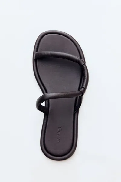 St Agni Soft Loop Slide In Brown