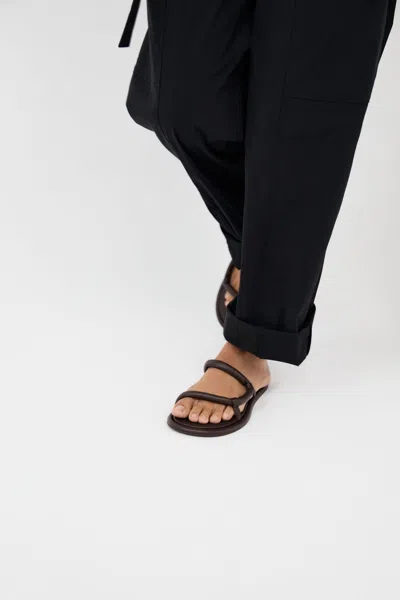 St Agni Soft Loop Slide In Brown