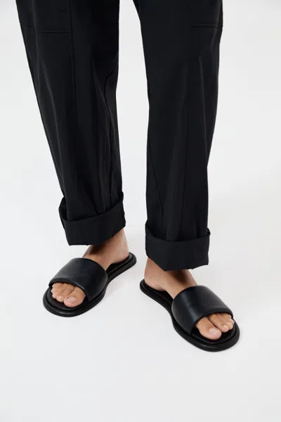 St Agni Soft Slipper In Black