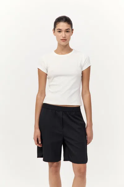 St Agni Tailored Active Shorts In Black