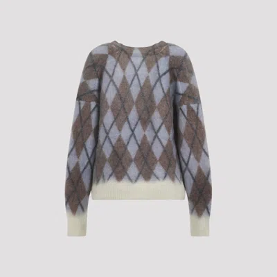 Acne Studios Cardigan Grey In Blue