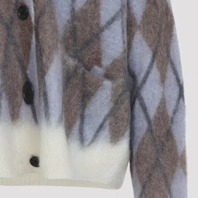 Acne Studios Cardigan Grey In Blue