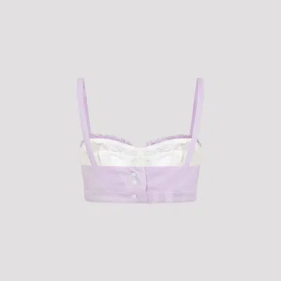 Pucci Adjustable Strap Top Frayed Trim In Multi