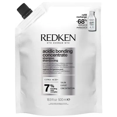 Redken Acidic Bonding Concentrate Shampoo Refill Pouch 500ml In Multi