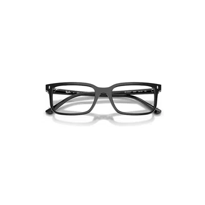 Ray Ban Rb5445 Optics Eyeglasses Black Frame Clear Lenses Polarized 54-19 In Black