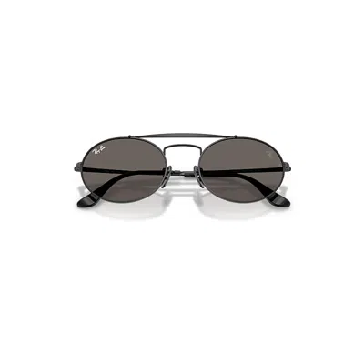 Ray Ban Rb3775m Scuderia Ferrari Collection Sunglasses Black Frame Grey Lenses 54-20 In Black