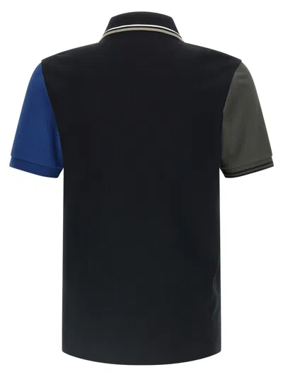 Comme Des Garçons Comme Des Garcons X Fred Perry Short-sleeved Polo Shirt In Black