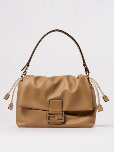 Fendi Shoulder Bag  Woman Color Leather In Brown