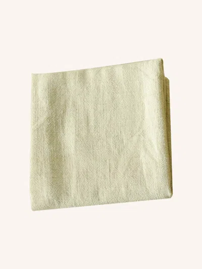 Lintico Cotton Linen Napkins Solid Color Placemats Tea Towels In Yellow