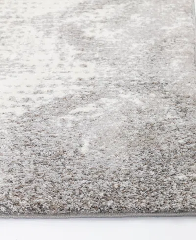 Mink Home Gemini Celestial 7'10"x10'10" Area Rug In Gray