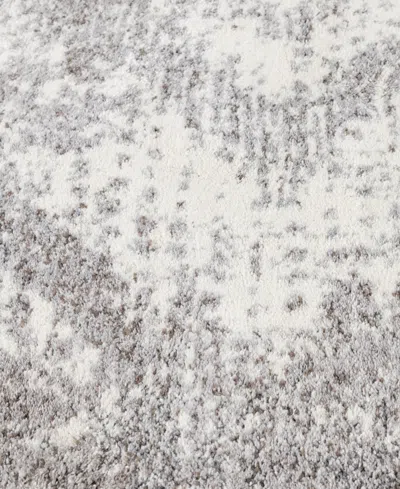 Mink Home Gemini Celestial 7'10"x10'10" Area Rug In Gray