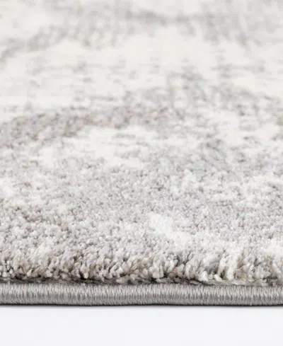 Mink Home Gemini Celestial 7'10"x10'10" Area Rug In Gray