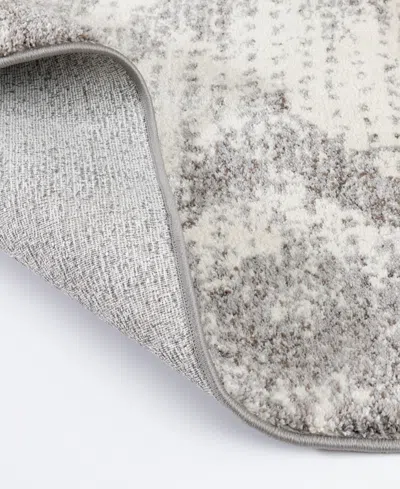 Mink Home Gemini Celestial 7'10"x10'10" Area Rug In Gray