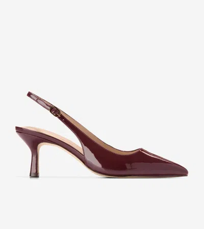 Cole Haan Women's Hansell Slingback Pumps In Burgundy