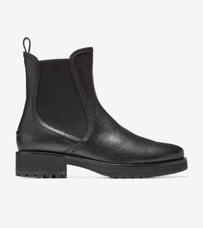 Cole Haan Lyndon Waterproof Chelsea Boot In Black