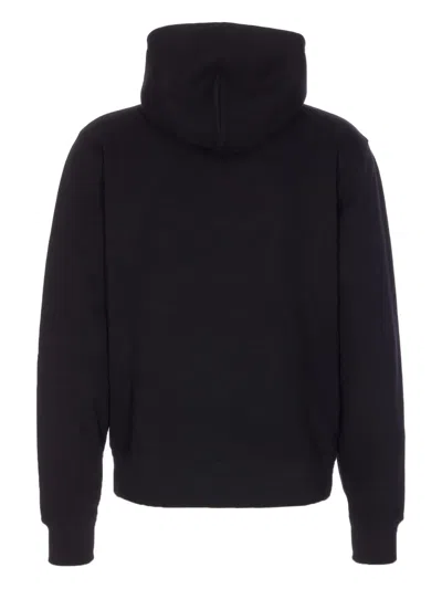 Burberry Simon Hoodie With Front Pocket And Hood In Black
