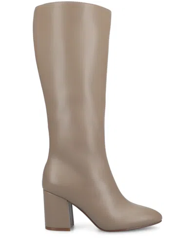 Journee Collection Ameylia Boot In Gray