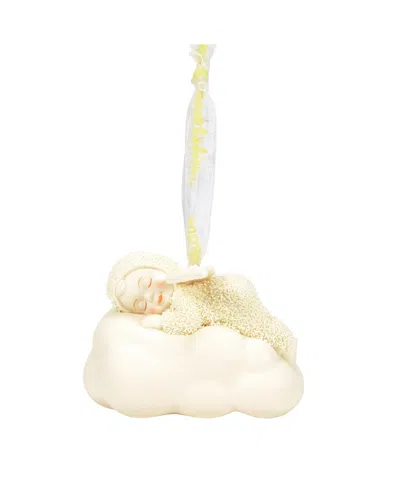 Department Five Snowbabies Sleeping In The Clouds Ornament In White