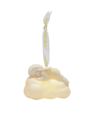 Department Five Snowbabies Sleeping In The Clouds Ornament In White