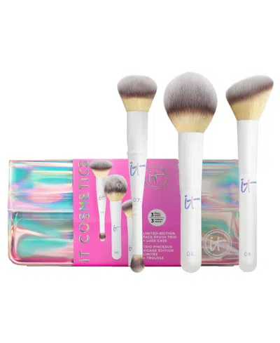 It Cosmetics Holiday 2025 Global Brush Set In Transparent