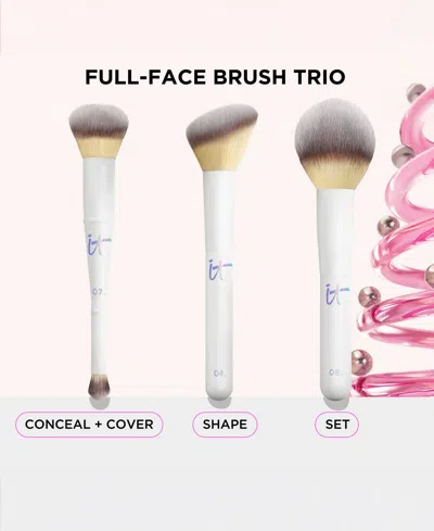 It Cosmetics Holiday 2025 Global Brush Set In Transparent